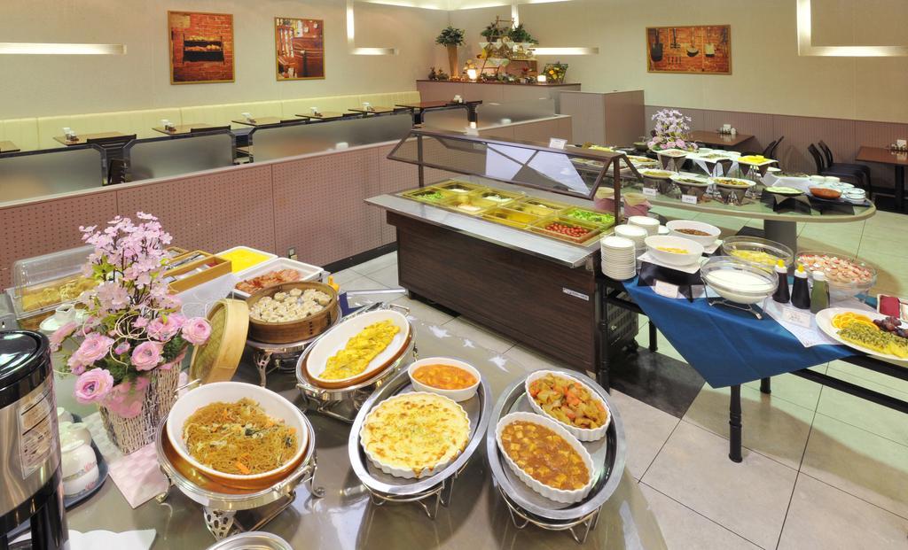 Fujita Kanko Washington Hotel اساهيكاوا المطعم الصورة